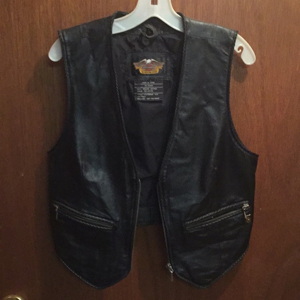 Harley Davidson Leather Vest